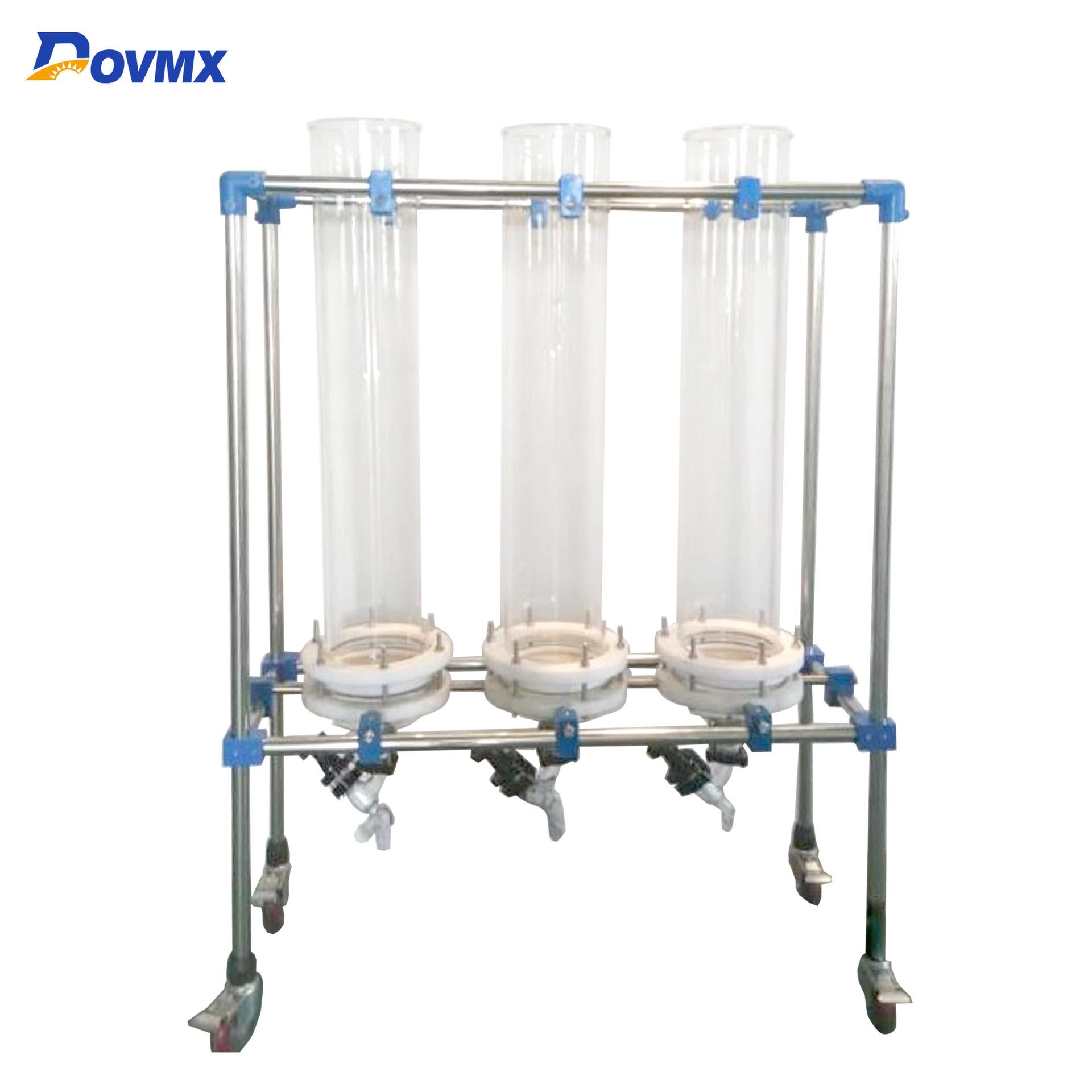 厂家直销玻璃层析柱200*1200mm玻璃实验室层析柱，大型层析柱