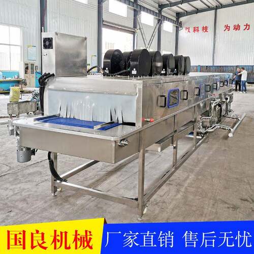 供应不锈钢托盘清洗机 商用周转筐洗筐机 压喷淋鸡蛋筐清洗设备