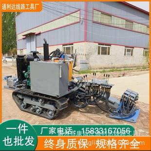 小型定向钻孔机16吨过路穿越履带式 百米导向拉管机