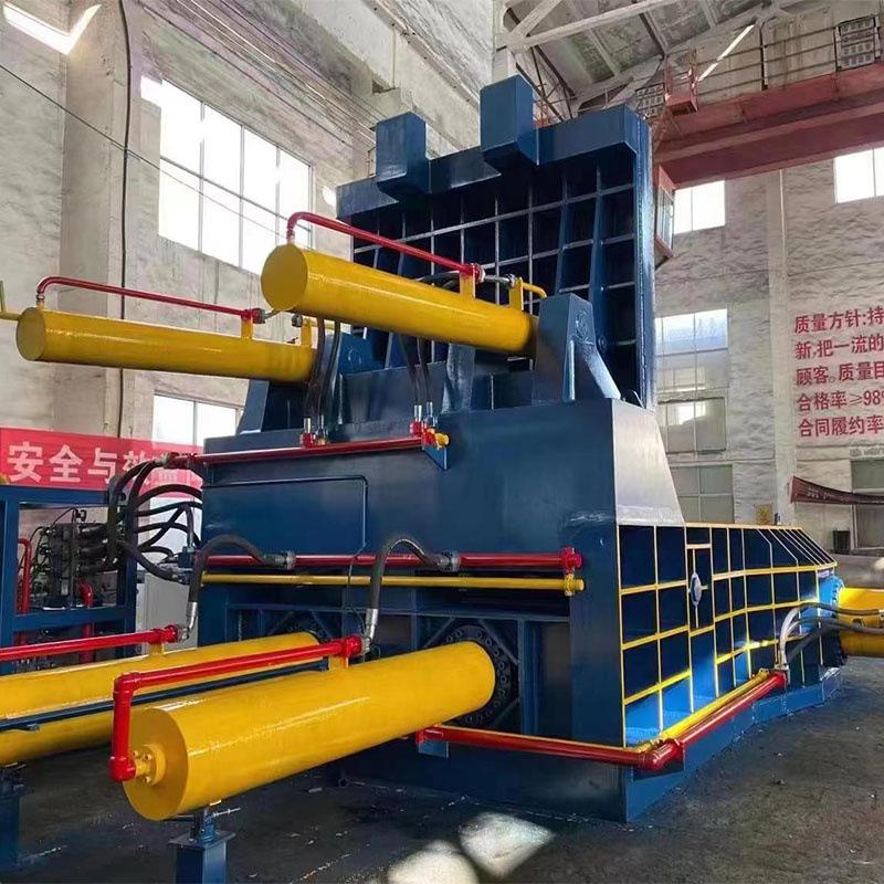 废旧金属回收压缩成型机废铝制门窗液压打包机冶炼厂废料加工处理