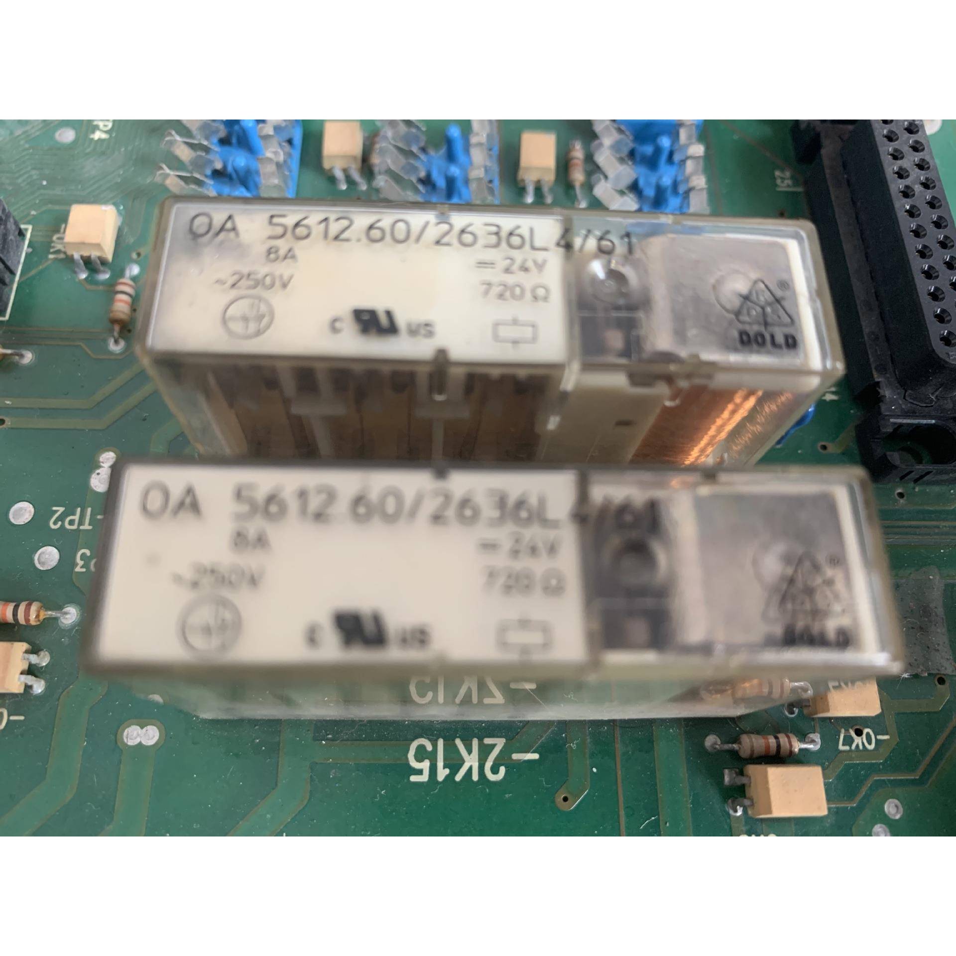 现货OA5612.60/2636L4/6124V8A250V安全继电器原装拆机