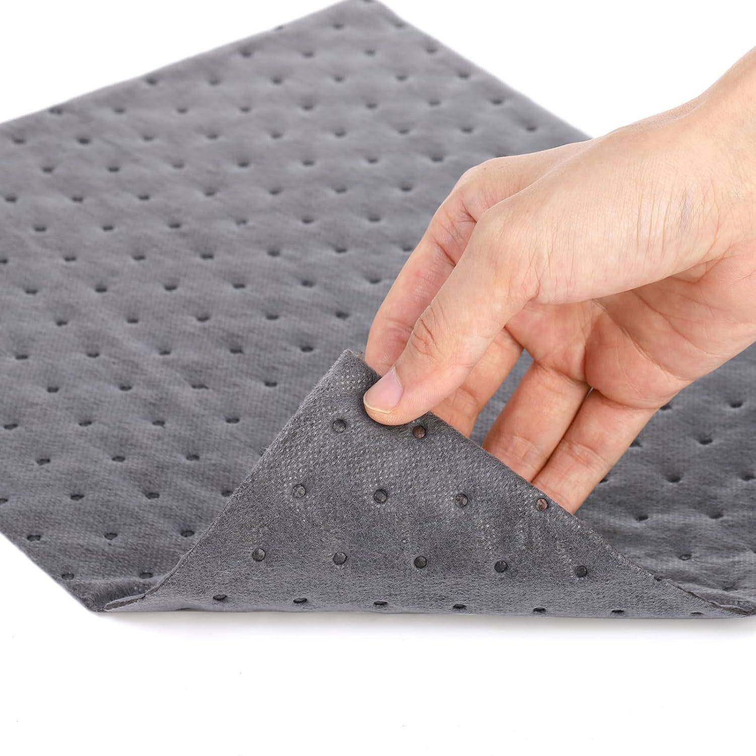 灰色通用吸液垫化学品应急吸附棉复合压点灰色工业万用吸水棉,机械设备,其他机械设备,淘宝优惠券,粉丝福利购,淘宝优惠卷