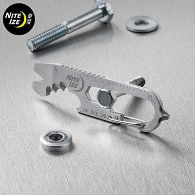 奈爱Nite ize8合1多用户外组合工具便携开瓶器迷你扳手EDC