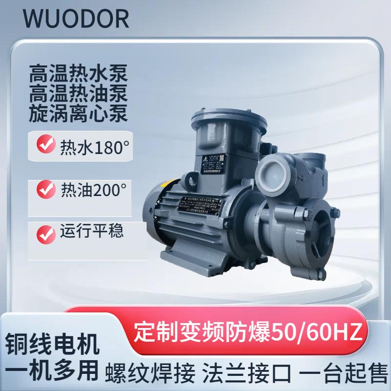 供应奥兰克WM-30EX防爆高温热油泵2.2KW导热油循环漩涡离心泵