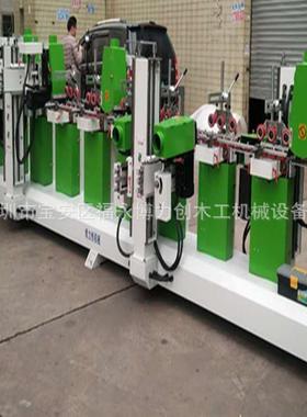 自产自销木工机械设备木线砂光机线条打磨机异形线条抛光机振动砂