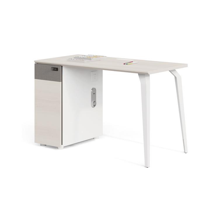 KuiShue巨树单人位职员桌抽屉柜台式电脑桌组合办公桌员工位卡座