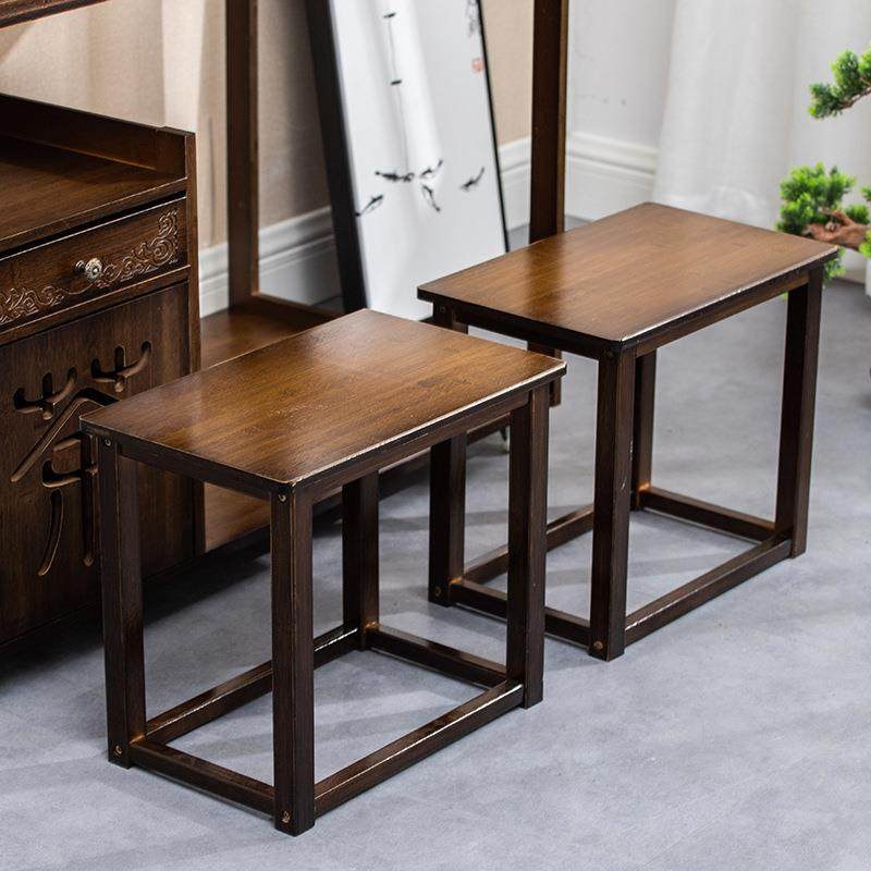 茶凳小方凳小凳子实木竹客厅家用小板凳新中式茶室茶台桌椅矮,3C数码配件,USB灯,淘宝优惠券,粉丝福利购,淘宝优惠卷