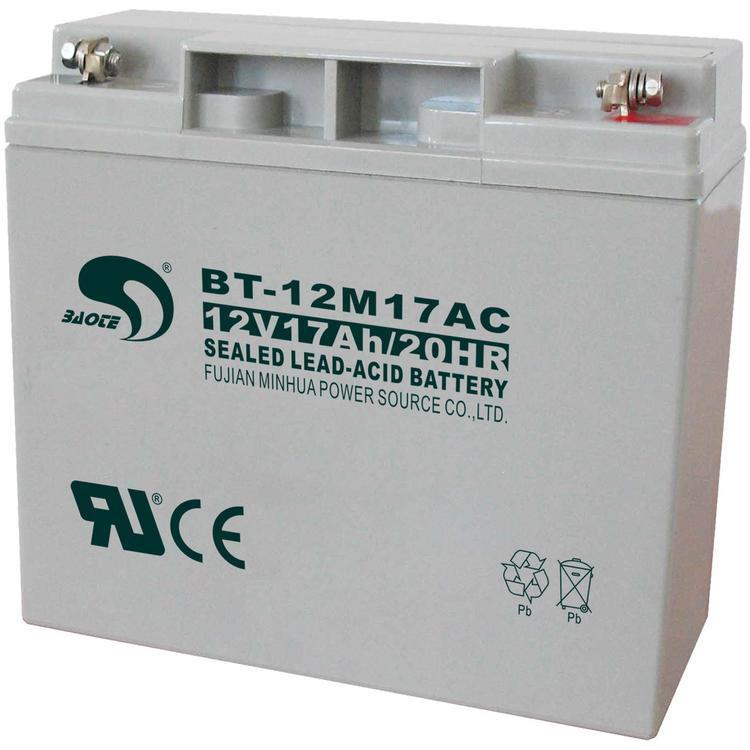 赛特BT-12M17AC(12V17Ah/20HR)铅酸蓄电池质保三年