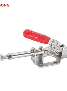 不锈钢推拉式快速夹具HSCHGH-302-FMSS焊接推钳夹钳肘夹SD