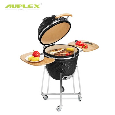21英寸Kamado BBQ Grill 抽屉式风门烟熏炉酒店商用别墅烧烤炉