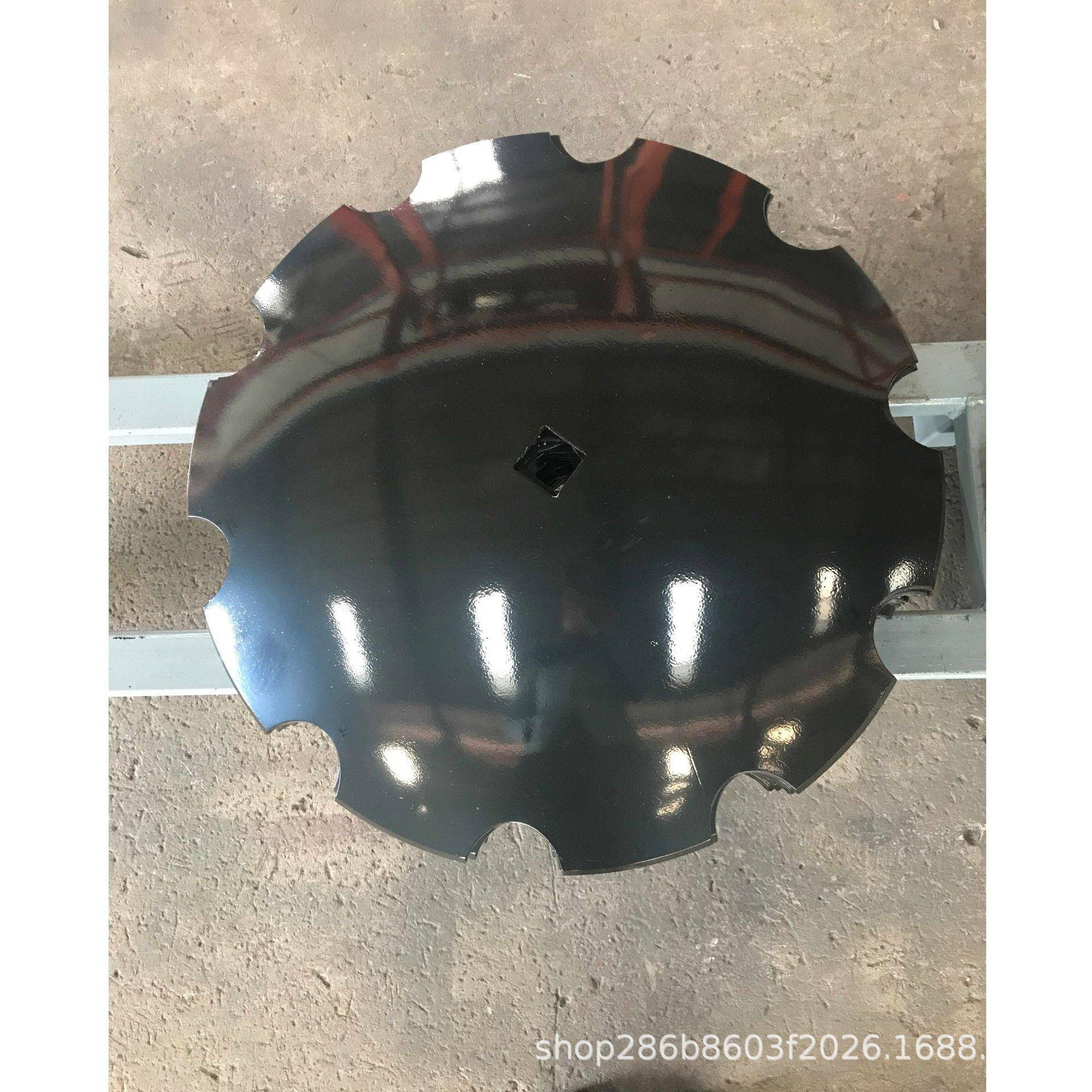 710mm缺口重型耙片65锰钢材质耙片犁片加厚耙片犁片