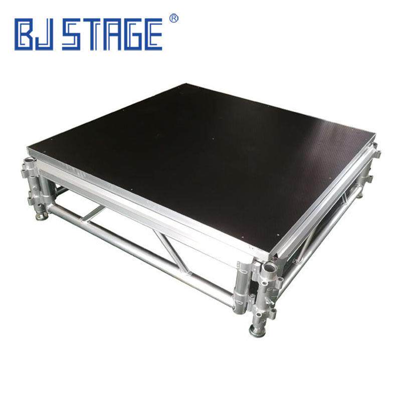 广州厂家直销铝合金舞台活动舞台婚庆T台拼装舞台零售