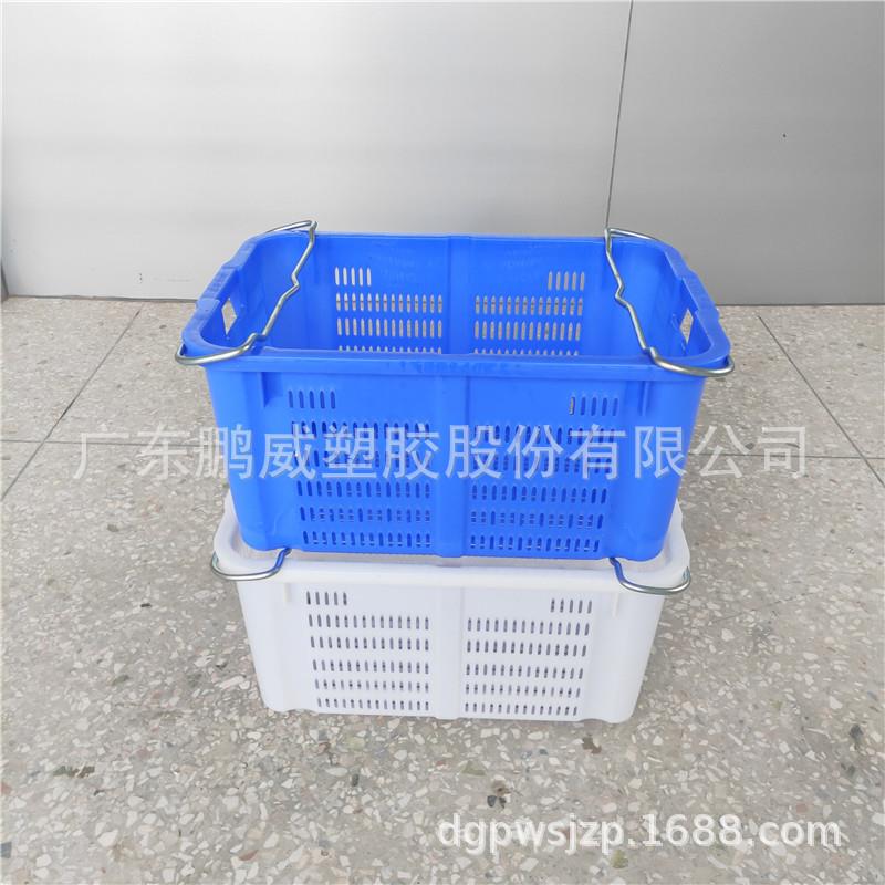 厂家塑料周转箩供应31#箩615*415*300堆积烫金量大从优