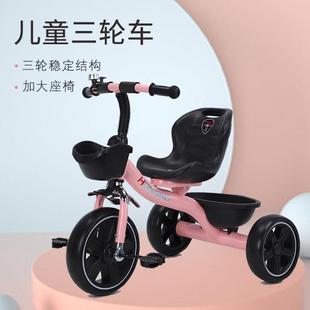 儿童三轮车脚踏车大号3 6岁宝宝手推车学生童车幼儿园自行车
