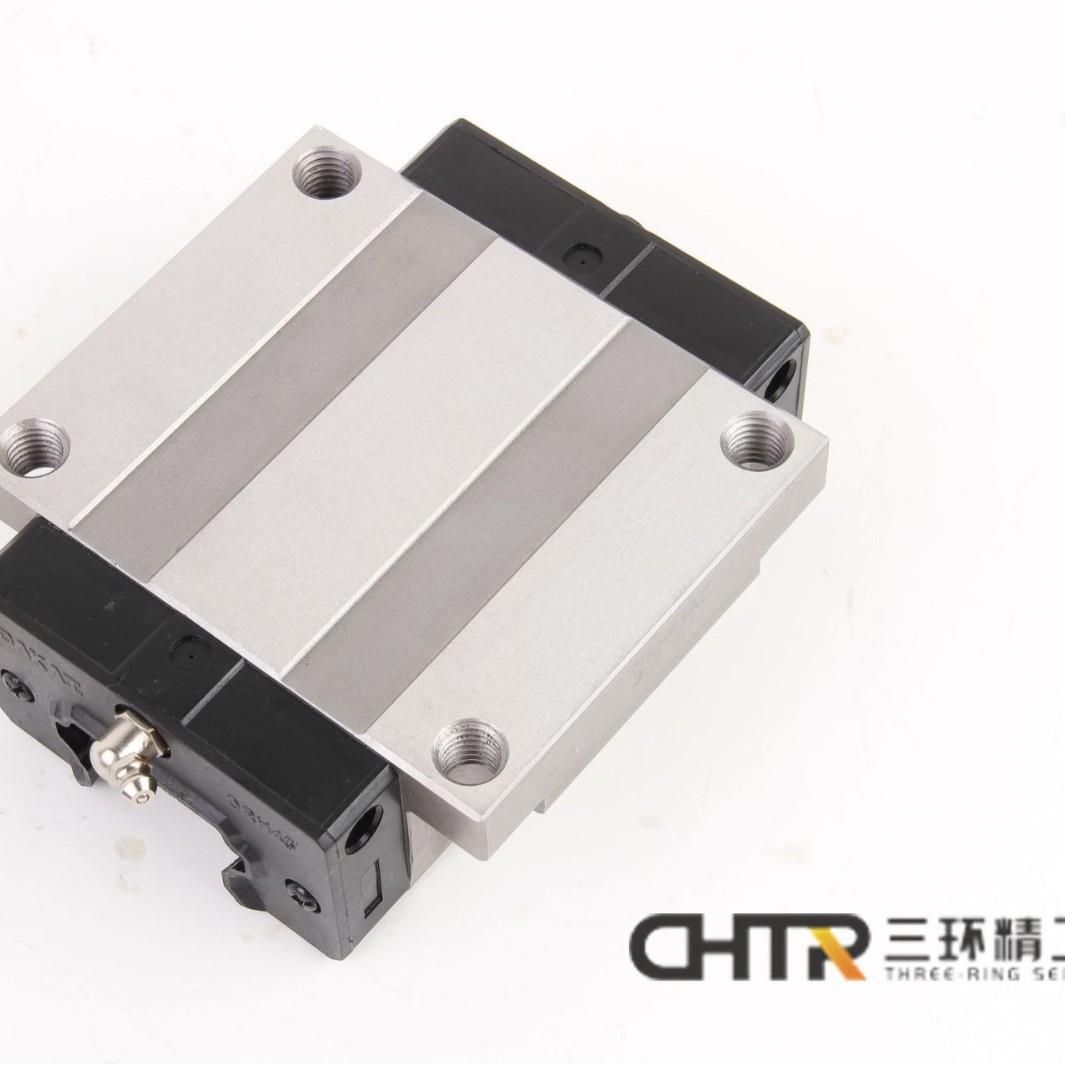 CHTR三环直线导轨与上银滑块互换TRHG55C法兰型高组滑块