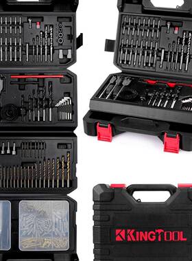 卡孚418Pcs建工钻麻花钻木工钻钻头套装