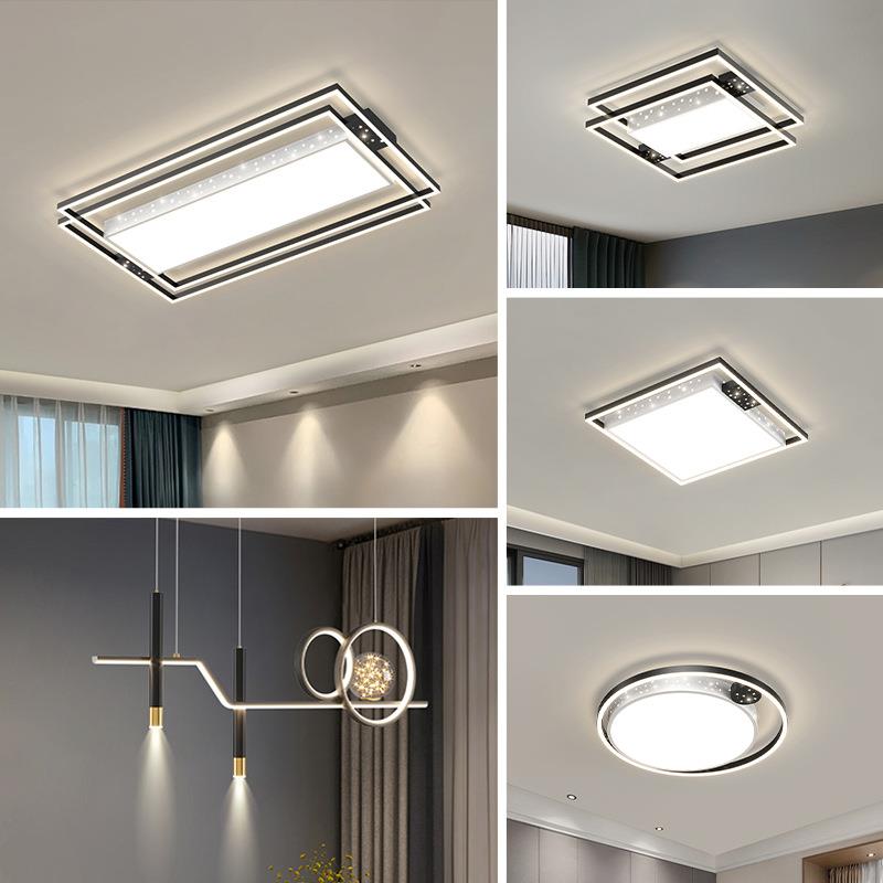 新款大气客厅吸顶灯现代简约温馨卧室餐厅书房展厅创意个性吸顶灯