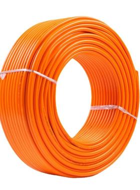 工厂现货2x2.5铜包铝电线家用黄色两芯电源线江湖地摊