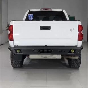 适用14-20年丰田坦途大管后杠冲沙后保险杠苔原tundra后护杠改装