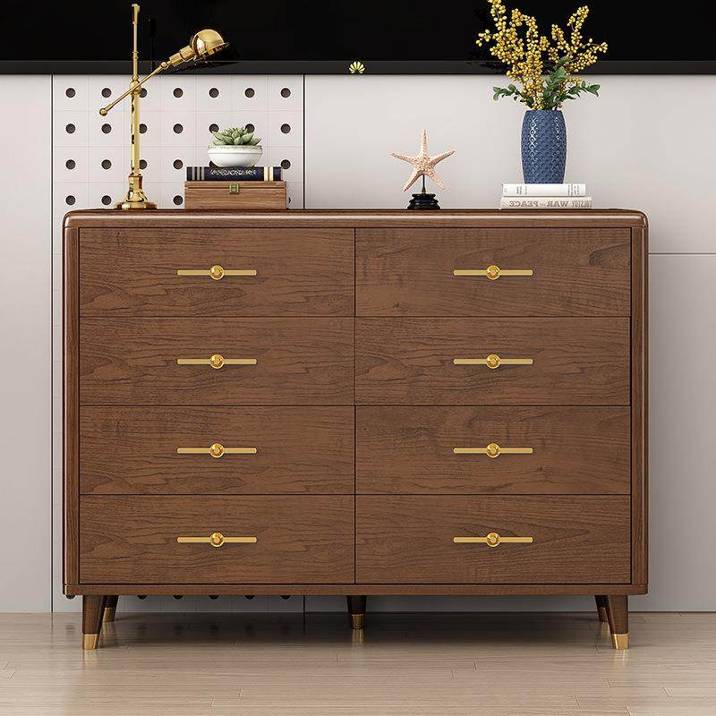 新中式实木斗柜卧室现代简约大容量收纳柜客厅储物柜抽屉式五斗橱,基础建材,脚轮/万向轮,淘宝优惠券,粉丝福利购,淘宝优惠卷