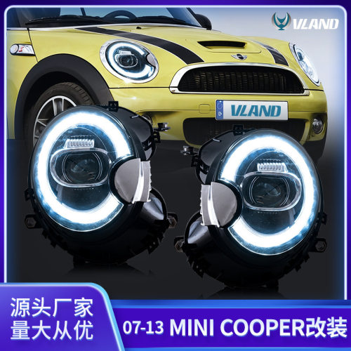 改装车灯适用于宝马mini 2007-2013 R56汽车大灯汽车led大灯总成