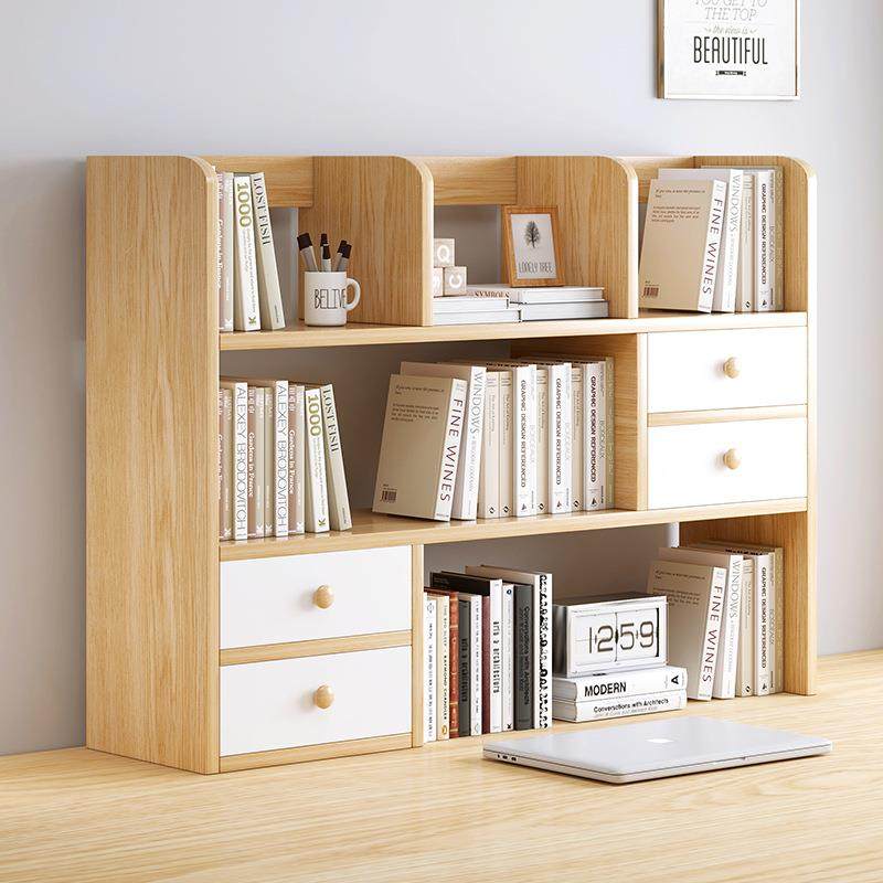 桌面小书架多层书桌上收纳架学生宿舍储物书柜办公桌置物架,3C数码配件,USB灯,淘宝优惠券,粉丝福利购,淘宝优惠卷