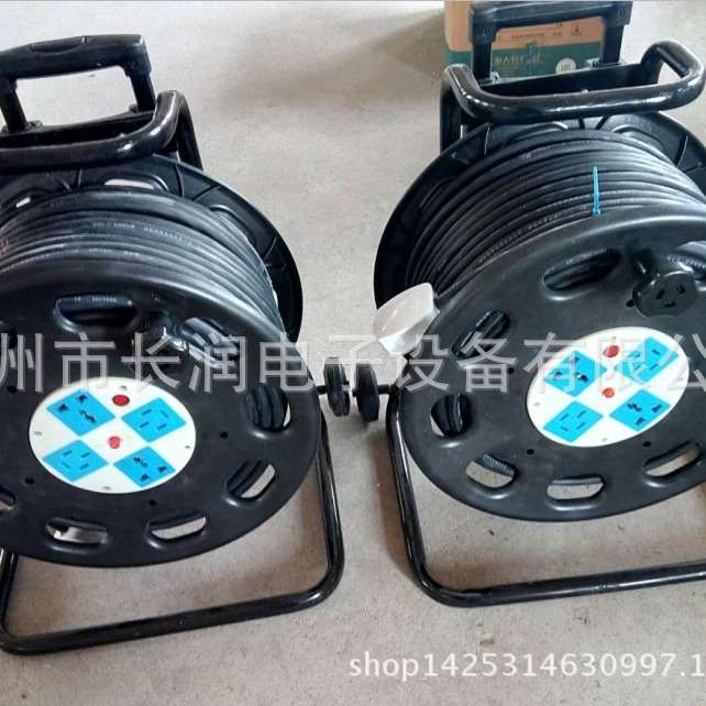 电缆盘380V 16A 3X2.5mm2+1X50米电源盘绕线盘线缆盘