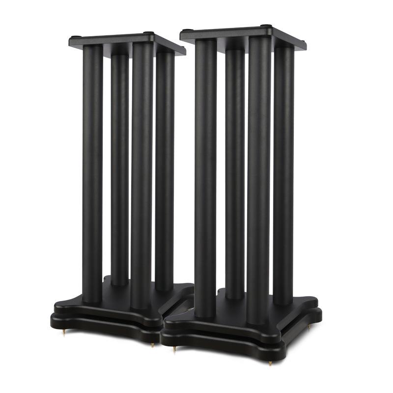 ChqiaoT60/T70金属专业音响支架木质环绕书架音箱脚架