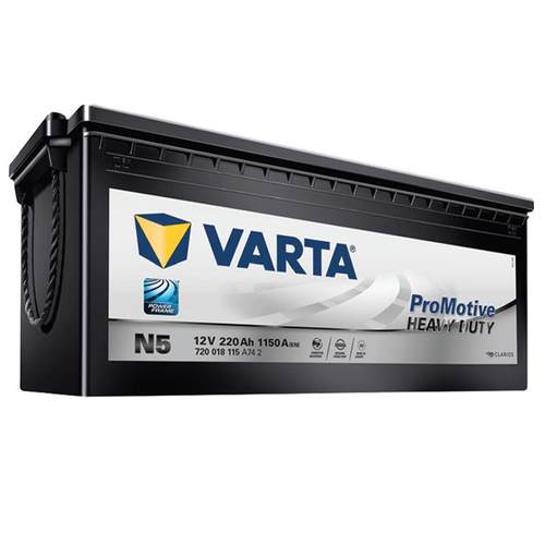 Varta蓄电池N5瓦尔塔12V220AH船舶发电机光伏太阳能（电瓶）