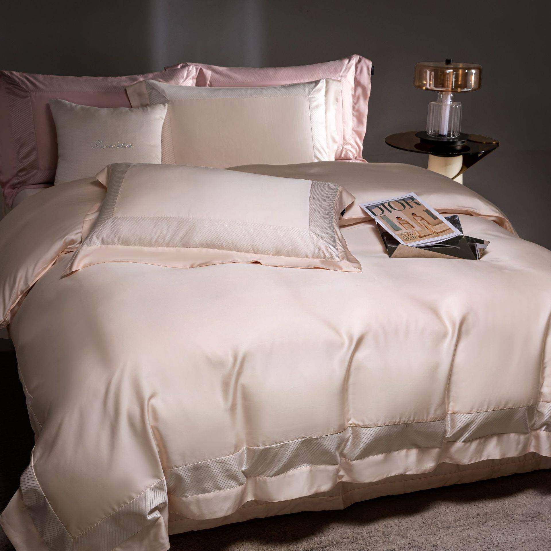 轻奢80支进口绣花兰精天丝四件套简约床单被套凉爽丝滑柔顺床笠,鲜花速递/花卉仿真/绿植园艺,割草机/草坪机,淘宝优惠券,粉丝福利购,淘宝优惠卷