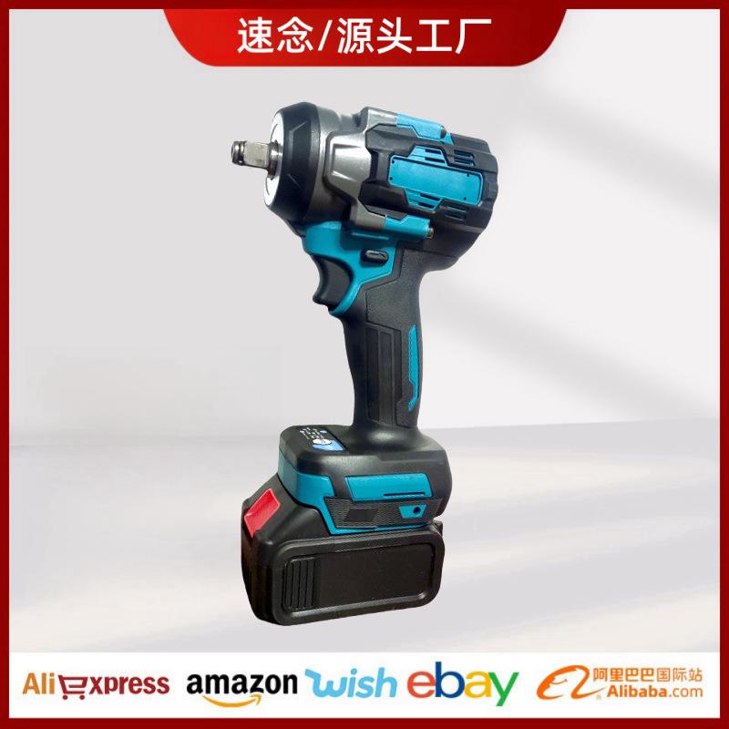 牧田款400N大扭力电动扳手无刷充电式风炮汽修专用锂电冲击扳手