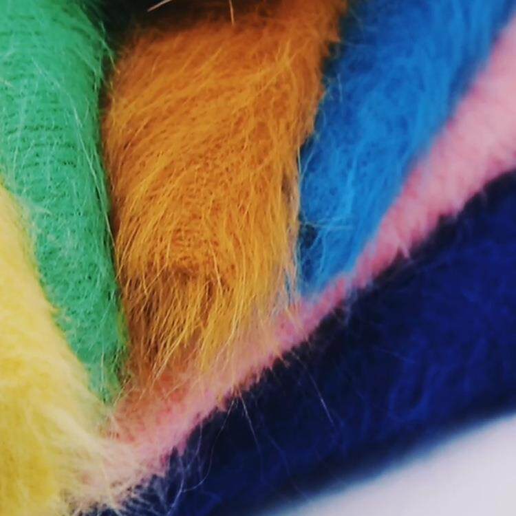 厂家现货长毛水貂绒线长毛貂绒中粗纱线貂绒线