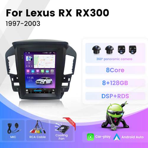 适用于LexusRXRX300RX330RX350RX400RX450竖屏安卓导航仪