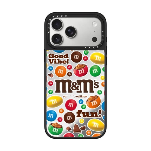 M&M'S巧克力糖果M豆18promax手机壳适用于iphone17promax手机壳美式16promax个性潮玩15pro/14/13防摔保护壳