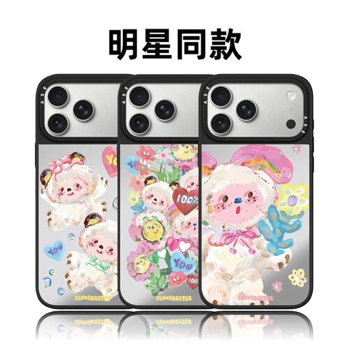 CASETiFiY联名SLOWCOASTER油画猫兔16pro适用iPhone17promax苹果15plus手机壳14磁吸13防摔华强北平替潮壳女