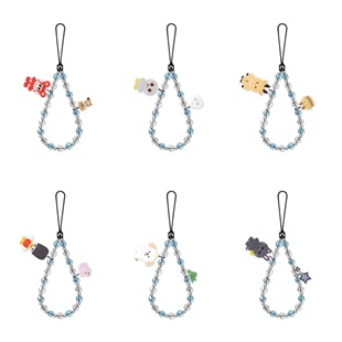 明星同款男团RIIZE手机链猫鹿狗恐龙水獭卡通可爱短款手机挂绳女