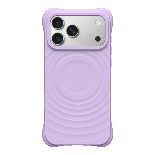 罗兰紫明星同款水波纹适用苹果手机壳iPhone16proma纯色简约14Magsafe13pro防摔磁吸15plus华强北液态保护套
