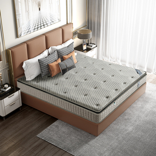 床垫超软家用五星级酒店软垫卧室2米2.2乳胶弹簧22cm厚席梦思名牌