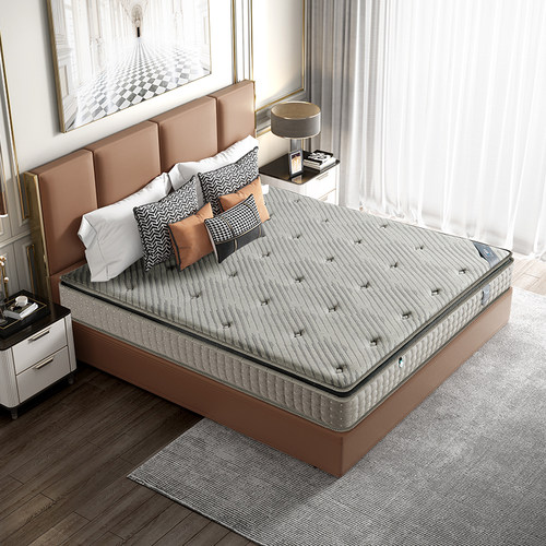 床垫超软家用五星级酒店软垫卧室2米2.2乳胶弹簧22cm厚席梦思名牌
