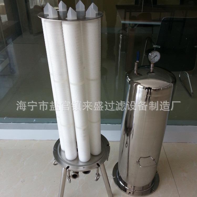 10/20/30/40英寸PP聚丙烯折叠水滤芯滤芯过滤器固液分离过滤器