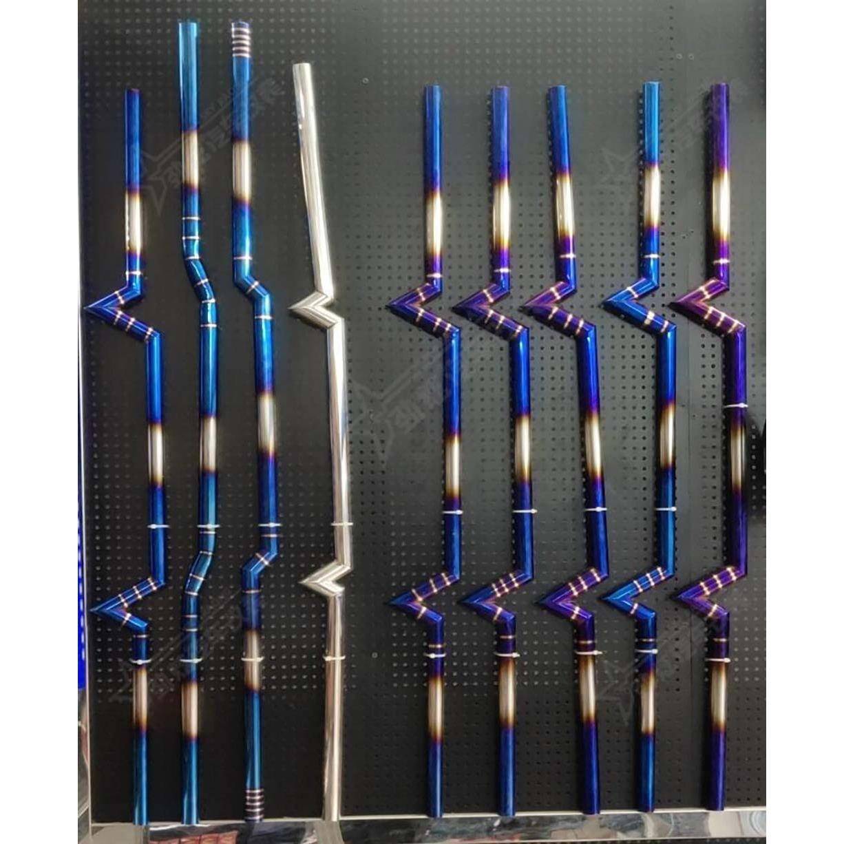 热销汽车改装防滚架钢管个性防滚架加固钢管防护管烤蓝彩色