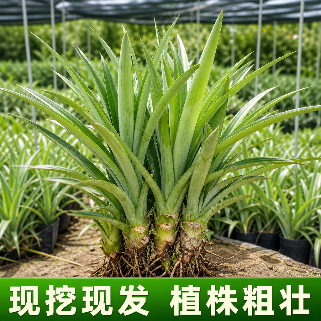 优质金钻凤梨苗西瓜凤梨芒果凤梨香水阳台庭院盆栽果树苗