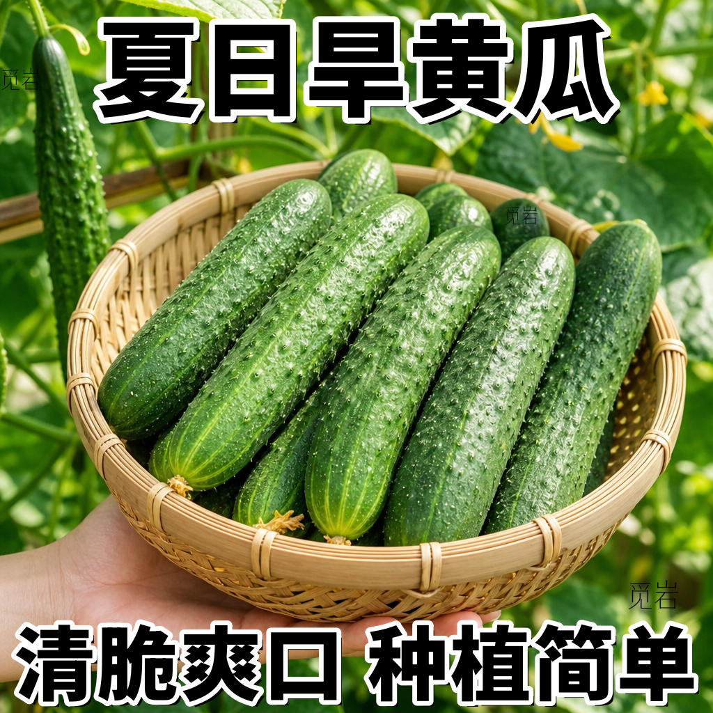 高产旱黄瓜种子四季播老孑孓