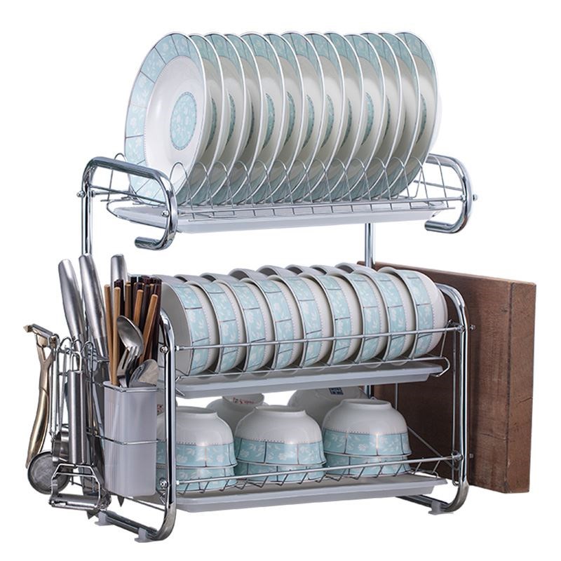 Dish Rack Drain Bowl Rack Plate Dryer Stainless steel