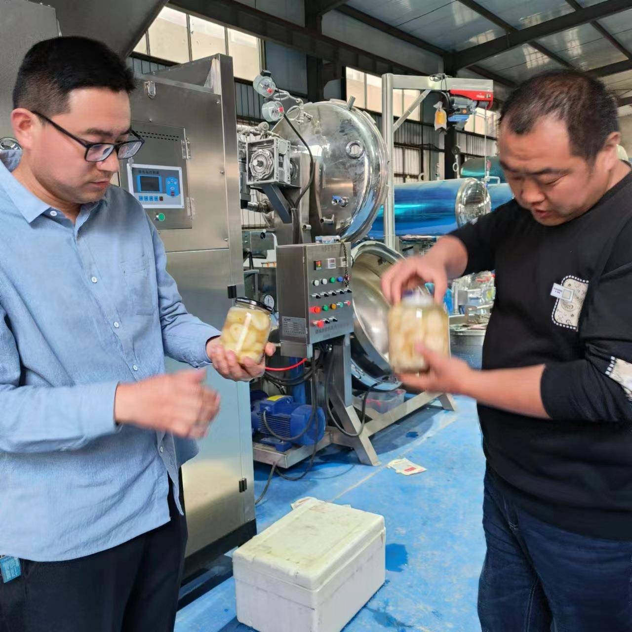 水果低温负压腌糖机桃脯杏干浸糖锅厂马蹄黄桃山楂罐头真空渗糖罐