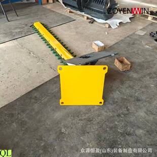 绿篱修剪众源GT1割台式 绿篱机芦苇收割机 挖掘机改装 园林杂草剪平