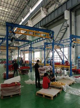 kbk轨道手动kbk柔性悬挂起重机KBK起重机科尼电动葫芦轻型组合梁