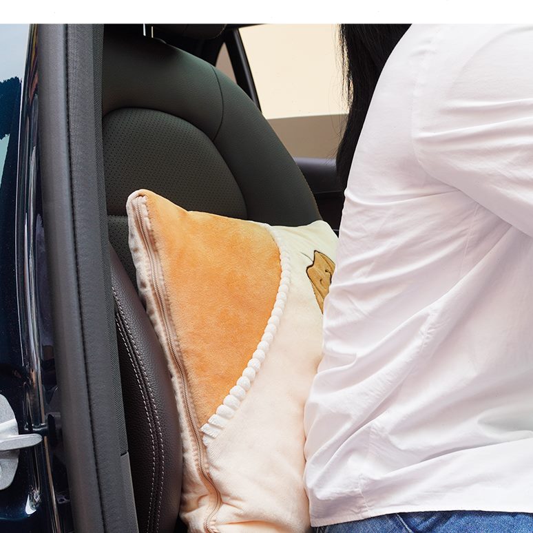 用品枕头抱枕被垫车靠枕两用多功能车载抱枕汽车空调二合一内被子