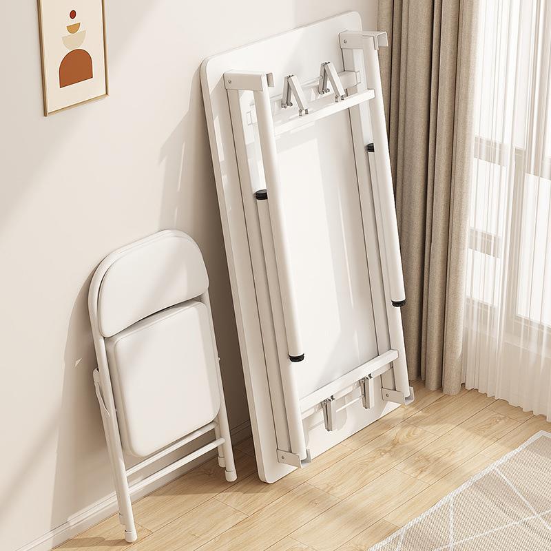 【折扣价】折叠桌家用简约餐桌出租房便携简易饭桌小户型长方形摆