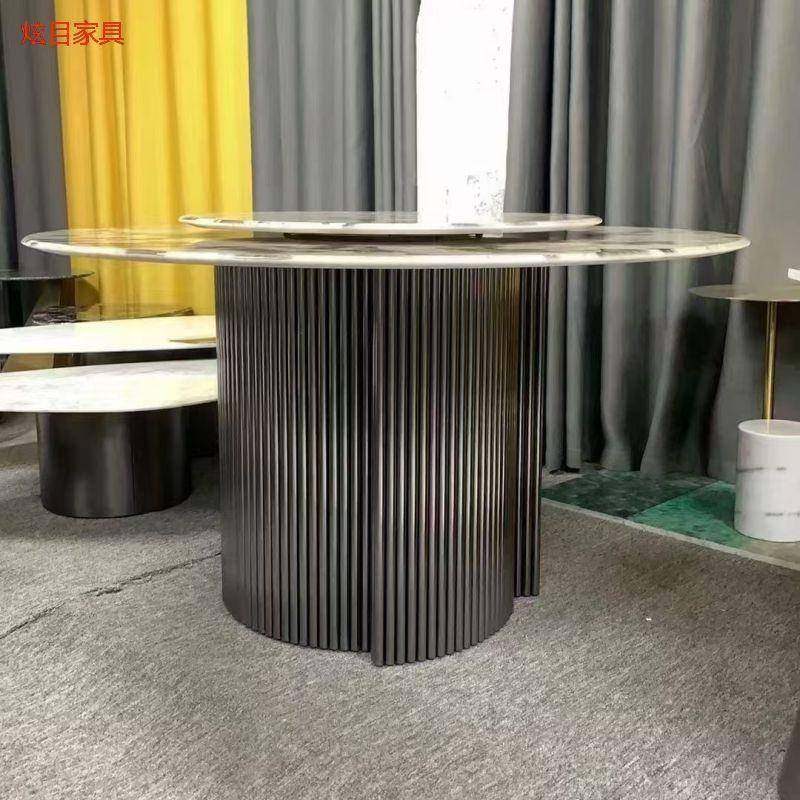 【折扣价】奢石不锈钢桌脚轻奢岩板大理石餐桌底座高端家用圆桌长,鲜花速递/花卉仿真/绿植园艺,其它园艺用品,淘宝优惠券,粉丝福利购,淘宝优惠卷